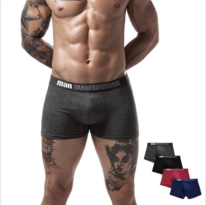 Men′ S Cotton Briefs Seamless Underwear Boxers Breathable Briefs